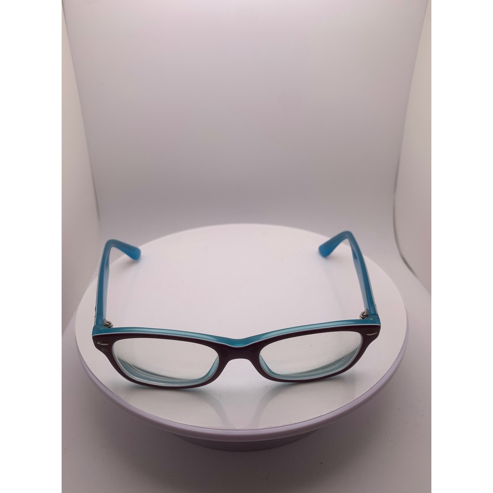 Ray-Ban RB 1528 3763 Glasses Burguny Turquoise Blue Unisex 48-16-130 Frames Only
